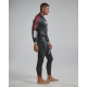 Гідрокостюм чоловічий TYR Men’s Hurricane Wetsuit Cat 5, Silver/Red