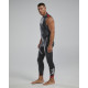 Гідрокостюм чоловічий TYR Men’s Hurricane Wetsuit Cat 5 Sleeveless, Silver/Red