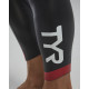 Гідрокостюм чоловічий TYR Men’s Hurricane Wetsuit Cat 5 Sleeveless, Silver/Red