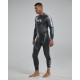 Гідрокостюм чоловічий TYR Men’s Hurricane Wetsuit Cat 3 Silver/Turq