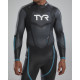 Гідрокостюм чоловічий TYR Men’s Hurricane Wetsuit Cat 3 Silver/Turq