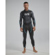 Гідрокостюм чоловічий TYR Men’s Hurricane Wetsuit Cat 3 Silver/Turq