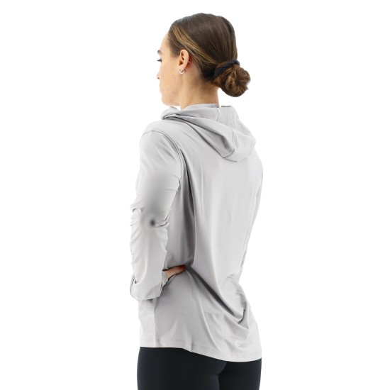 Жіноча футболка з рукавами і капюшоном TYR Women’s SunDefense Hooded Shirt Жіноча футболка з рукавами і капюшоном TYR Women’s SunDefense Hooded Shirt