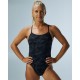 Суцільний жіночий купальник TYR Women's Blackout Camo Cutoutfit