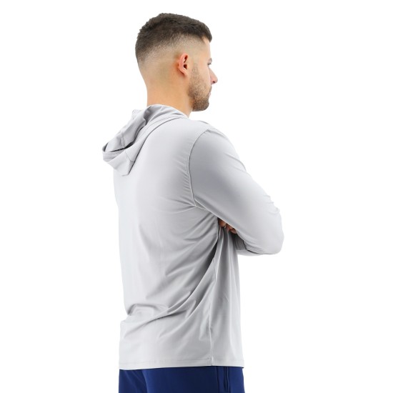 Футболка чоловіча з рукавами та капюшоном TYR Men’s SunDefense Hooded Shirt Футболка чоловіча з рукавами та капюшоном TYR Men’s SunDefense Hooded Shirt