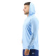 Футболка чоловіча з рукавами та капюшоном TYR Men’s SunDefense Hooded Shirt