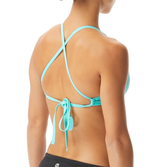 Топ жіночий TYR Women’s Solid Pacific Tieback Top Топ жіночий TYR Women’s Solid Pacific Tieback Top