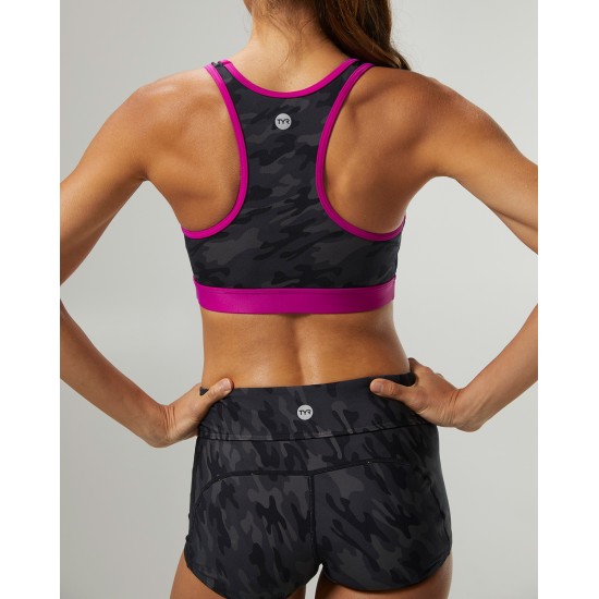 Топ жіночий TYR Women’s Blackout Camo Lyn Racerback Топ жіночий TYR Women’s Blackout Camo Lyn Racerback