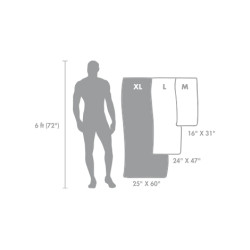 Cпортивний рушник TYR Extra Large Hyper-Dry Sport Towel