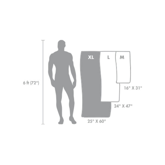 Cпортивний рушник TYR Extra Large Hyper-Dry Sport Towel Cпортивний рушник TYR Extra Large Hyper-Dry Sport Towel