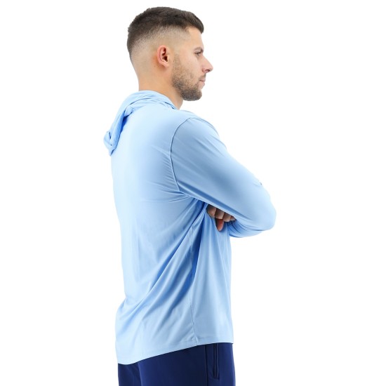 Футболка чоловіча з рукавами та капюшоном TYR Men’s SunDefense Hooded Shirt