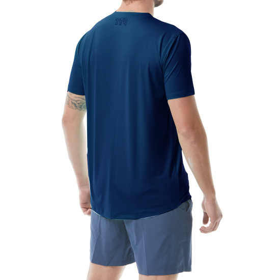Футболка чоловіча TYR Men’s SunDefense Short Sleeve Shirt Футболка чоловіча TYR Men’s SunDefense Short Sleeve Shirt