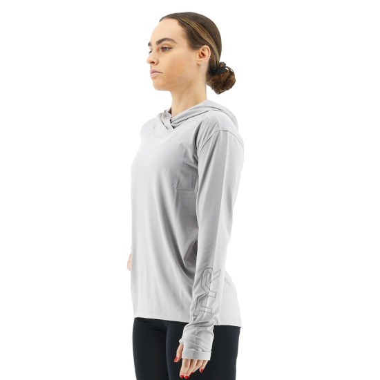 Жіноча футболка з рукавами і капюшоном TYR Women’s SunDefense Hooded Shirt Жіноча футболка з рукавами і капюшоном TYR Women’s SunDefense Hooded Shirt