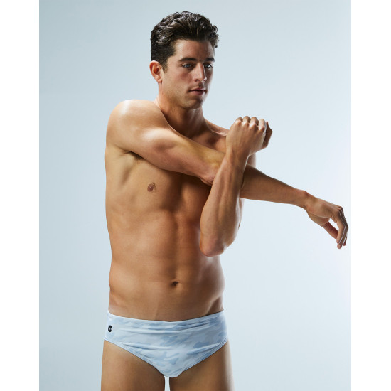 Чоловічі плавки TYR Men's Whiteout Camo Racer Чоловічі плавки TYR Men's Whiteout Camo Racer