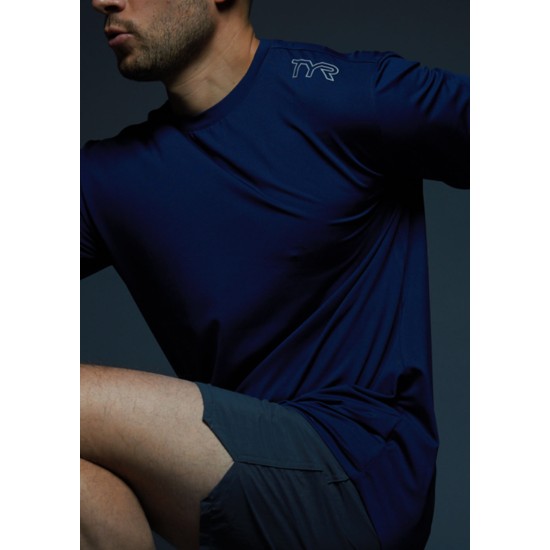 Футболка чоловіча TYR Men’s SunDefense Short Sleeve Shirt Футболка чоловіча TYR Men’s SunDefense Short Sleeve Shirt