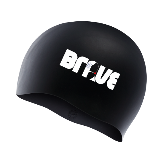 Шапочка для плавання Silicone TYR UA Brave Black Шапочка для плавання Silicone TYR UA Brave Black