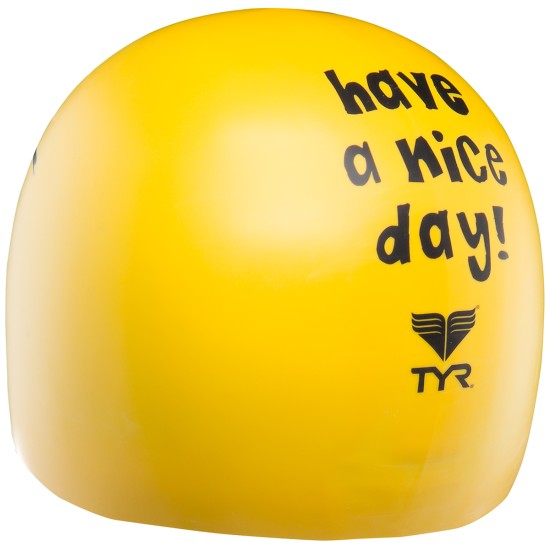 Шапочка для плавання TYR Have A Nice Day Silicone Swim Cap Шапочка для плавання TYR Have A Nice Day Silicone Swim Cap