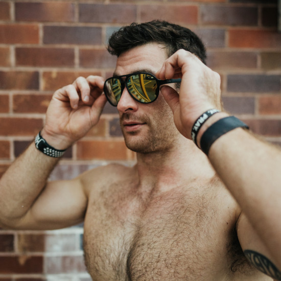 Сонцезахисні окуляри TYR Goldenwest XL Aviator HTS