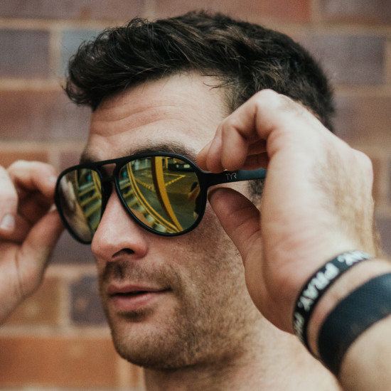 Сонцезахисні окуляри TYR Goldenwest XL Aviator HTS