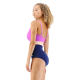 Суцільний жіночий купальник TYR Women's Splice Belted Controlfit