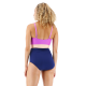 Суцільний жіночий купальник TYR Women's Splice Belted Controlfit