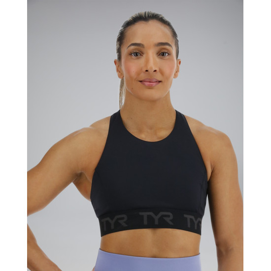 Спортивний жіночій топ TYR Base Kinetic Mod Racerback Sports Bra – Solid Спортивний жіночій топ TYR Base Kinetic Mod Racerback Sports Bra – Solid