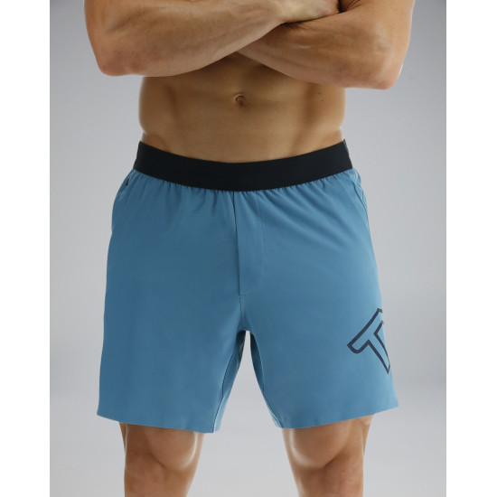 Чоловічі шорти TYR Men's Hydrosphere Unbroken Unlined 7 Big Logo – Solid Чоловічі шорти TYR Men's Hydrosphere Unbroken Unlined 7 Big Logo – Solid