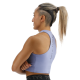 Спортивний жіночій топ TYR Women's Base Kinetic Cropped High Neck Tank - Solid