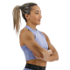 Спортивний жіночій топ TYR Women's Base Kinetic Cropped High Neck Tank - Solid