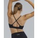 Спортивний жіночій топ TYR Women's Base Kinetic High Neck Sports Bra – Solid