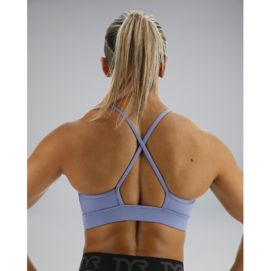 Спортивний жіночій топ TYR Women's Base Kinetic High Neck Sports Bra – Solid Спортивний жіночій топ TYR Women's Base Kinetic High Neck Sports Bra – Solid