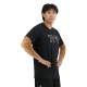 Футболка чоловіча з короткими рукавами TYR Men's ClimaDry Big Logo Tech Tee - Solid