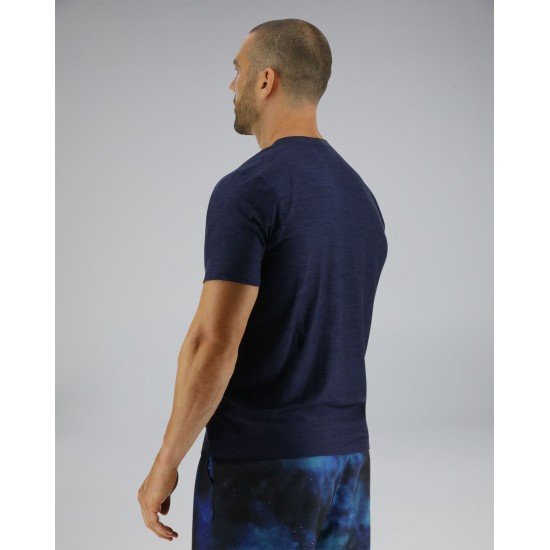 Футболка чоловіча з короткими рукавами TYR Men's Airtec Tee- Solid Футболка чоловіча з короткими рукавами TYR Men's Airtec Tee- Solid