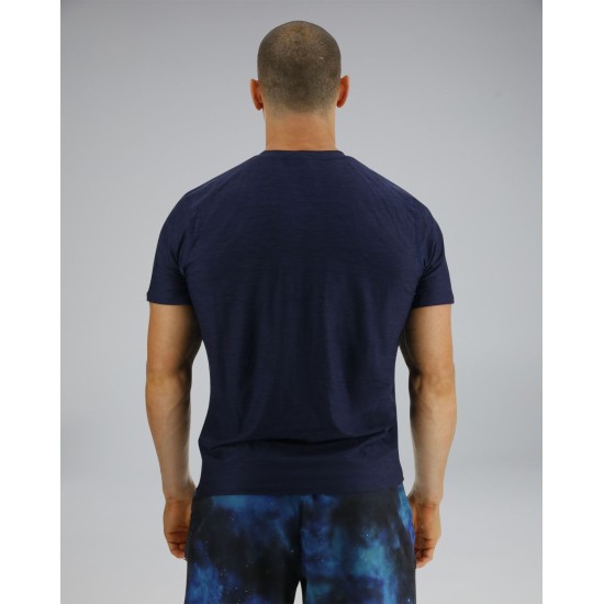 Футболка чоловіча з короткими рукавами TYR Men's Airtec Tee- Solid Футболка чоловіча з короткими рукавами TYR Men's Airtec Tee- Solid