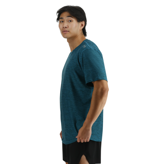 Футболка чоловіча з короткими рукавами TYR Men's Airtec Tee- Solid Футболка чоловіча з короткими рукавами TYR Men's Airtec Tee- Solid