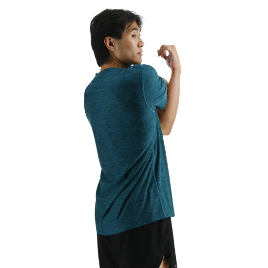 Футболка чоловіча з короткими рукавами TYR Men's Airtec Tee- Solid Футболка чоловіча з короткими рукавами TYR Men's Airtec Tee- Solid