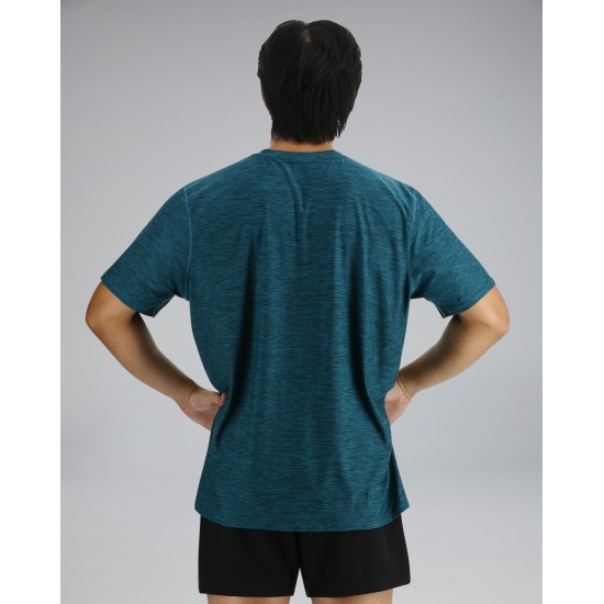 Футболка чоловіча з короткими рукавами TYR Men's Airtec Tee- Solid Футболка чоловіча з короткими рукавами TYR Men's Airtec Tee- Solid
