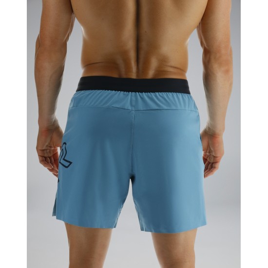 Чоловічі шорти TYR Men's Hydrosphere Unbroken Unlined 7 Big Logo – Solid Чоловічі шорти TYR Men's Hydrosphere Unbroken Unlined 7 Big Logo – Solid