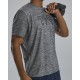 Футболка чоловіча з короткими рукавами TYR Men's Airtec Big Logo Tee – Solid