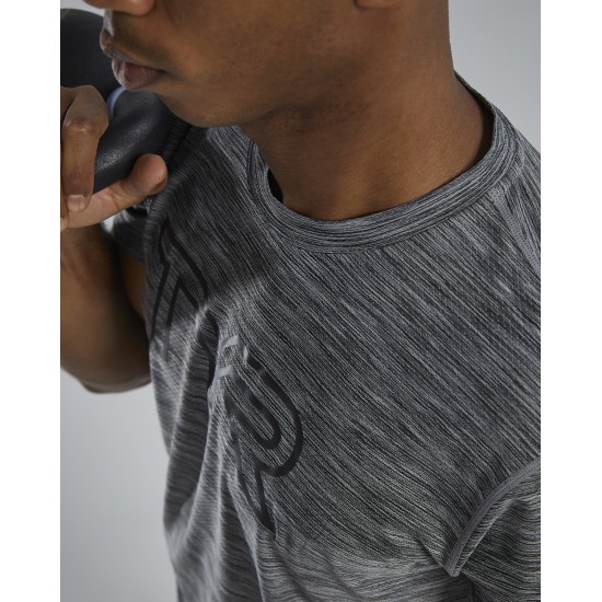 Футболка чоловіча з короткими рукавами TYR Men's Airtec Big Logo Tee – Solid Футболка чоловіча з короткими рукавами TYR Men's Airtec Big Logo Tee – Solid