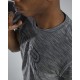Футболка чоловіча з короткими рукавами TYR Men's Airtec Big Logo Tee – Solid