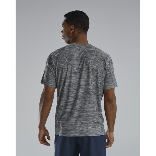 Футболка чоловіча з короткими рукавами TYR Men's Airtec Big Logo Tee – Solid Футболка чоловіча з короткими рукавами TYR Men's Airtec Big Logo Tee – Solid