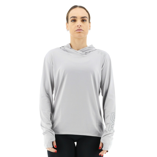 Жіноча футболка з рукавами і капюшоном TYR Women’s SunDefense Hooded Shirt Жіноча футболка з рукавами і капюшоном TYR Women’s SunDefense Hooded Shirt