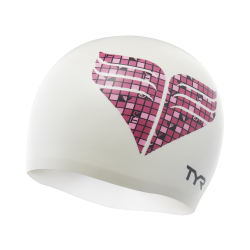 Шапочка для плавання TYR Pink Chevron Silicone Swim Cap Шапочка для плавання TYR Pink Chevron Silicone Swim Cap