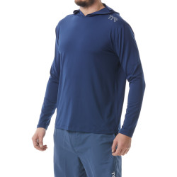 Футболка чоловіча з рукавами та капюшоном TYR Men’s SunDefense Hooded Shirt