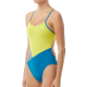 Суцільний жіночий купальник TYR Solid Splice Block Cutoutfit