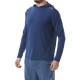 Футболка чоловіча з рукавами та капюшоном TYR Men’s SunDefense Hooded Shirt