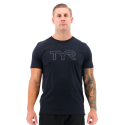 Чоловіча спортивна футболка TYR Men’s Unisex Big Logo Tee